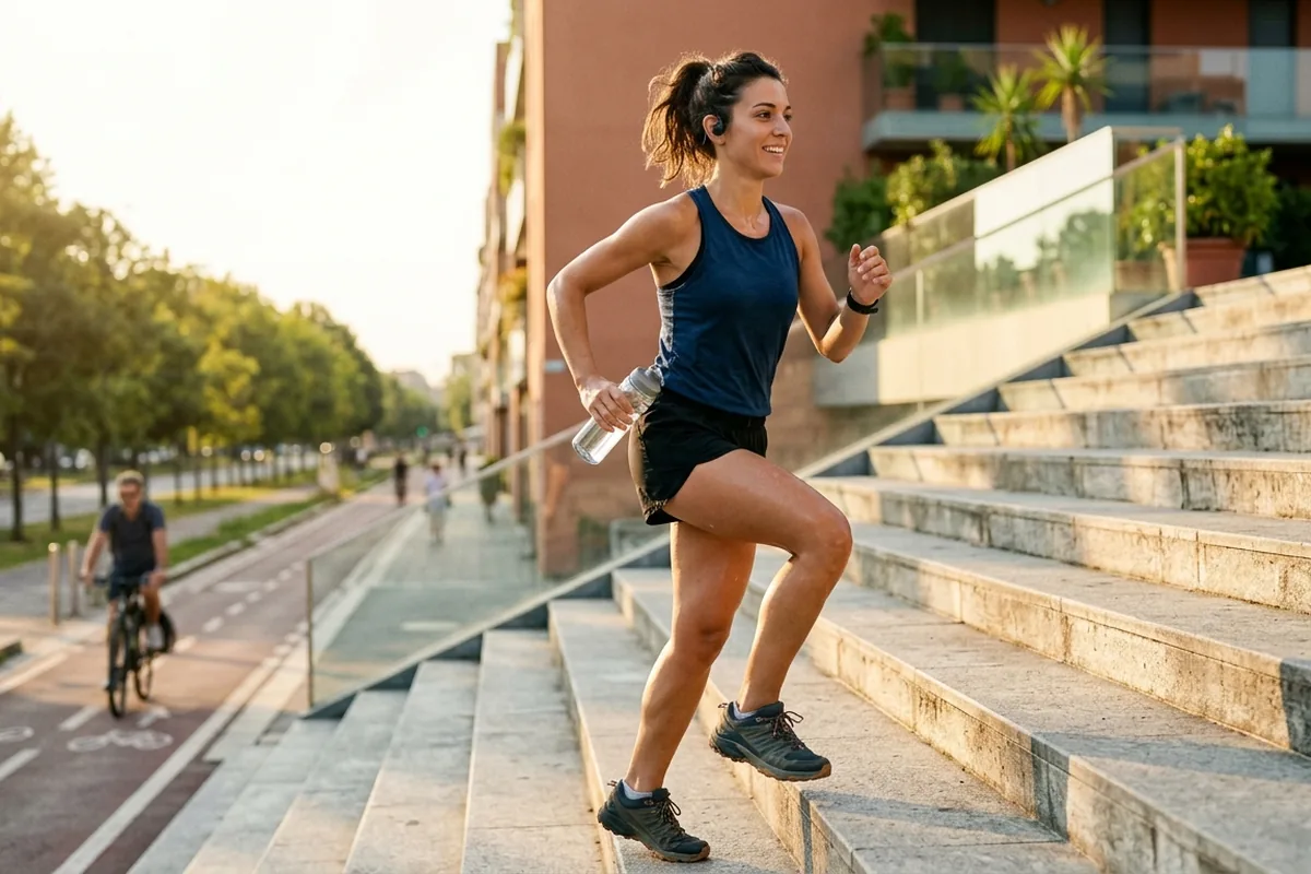 Camminata veloce, cyclette e scale: attività quotidiane utili per migliorare resistenza e forma fisica
