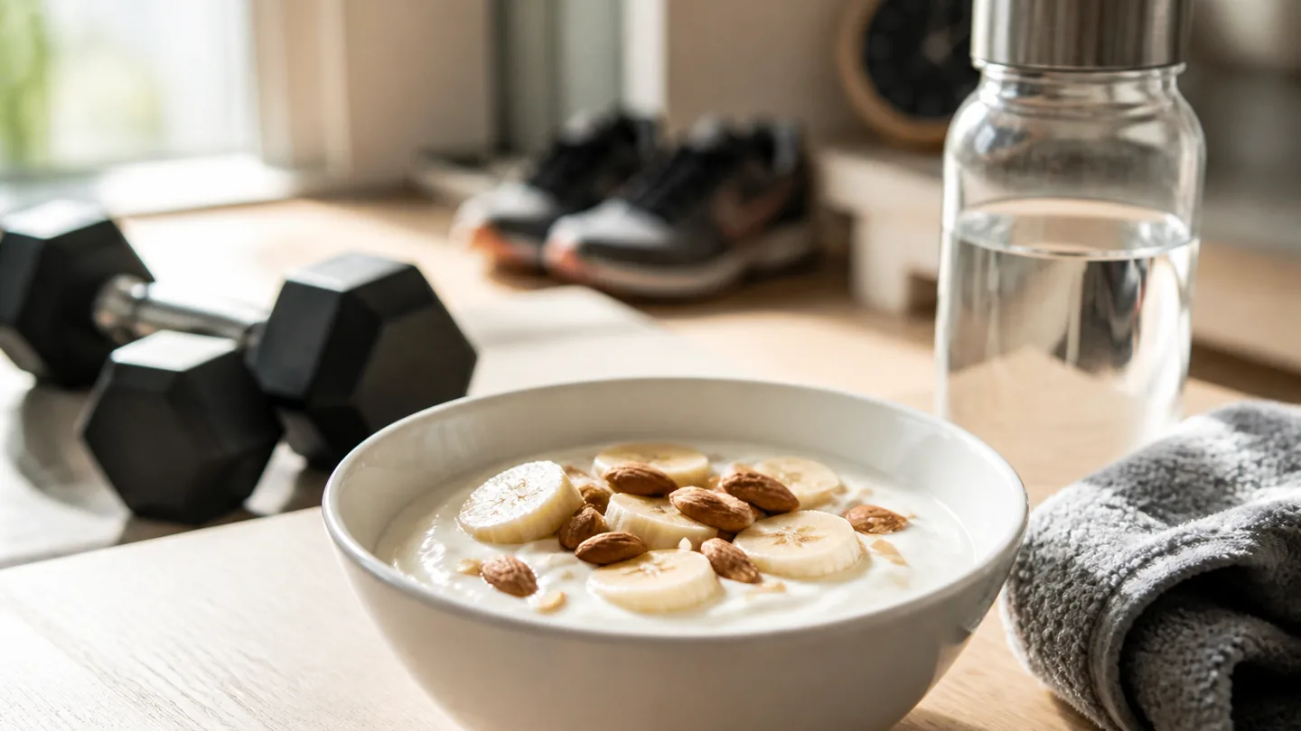 Cosa mangiare prima dell’allenamento: idee semplici per avere più energia