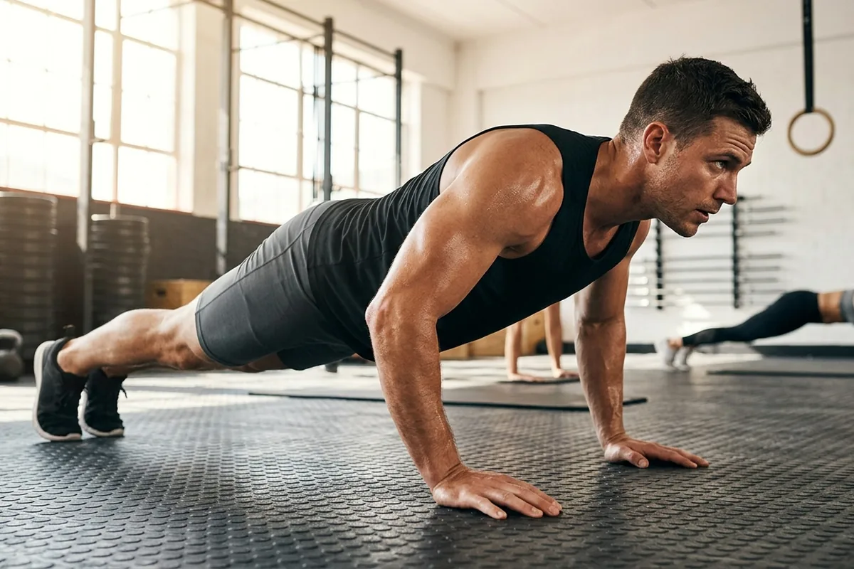 Push-up e plank: gli esercizi più efficaci per rafforzare petto, spalle e core